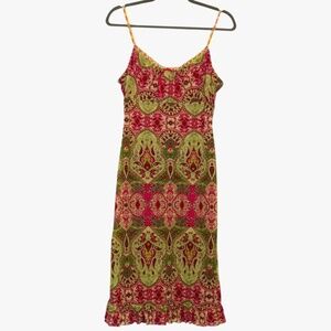 Vintage Windsor Midi Slip Dress Size Medium Deadstock Fairy Y2K